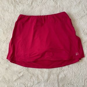 Burgundy Women's Athletic Skort